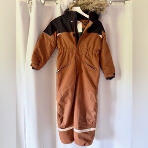 H&M Brown and Black Kids Snowsuit